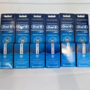 Oral-B Professional Precision Clean Toothbrush Heads Lot of 6